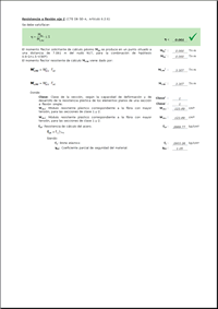Comprobaciones de estados límite últimos. Pulse para ampliar la imagen